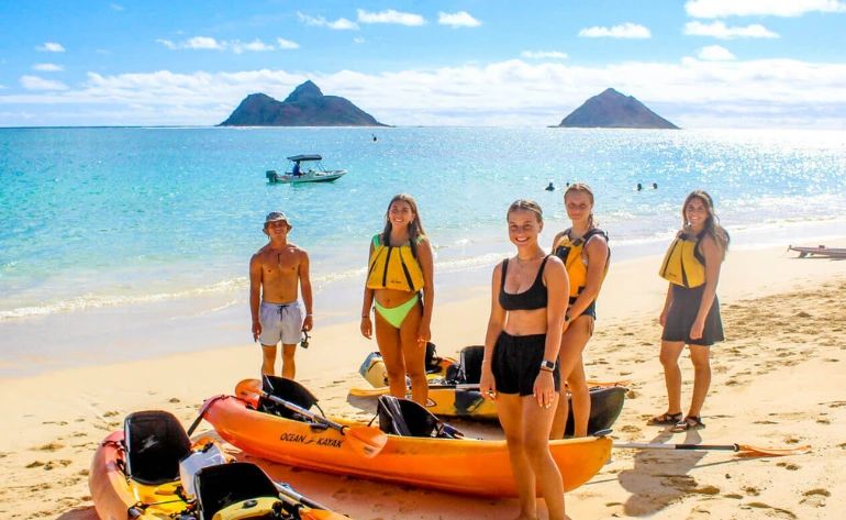 Kayak Rental - 4-Hour Kailua Bay and Mokulua Islands Experience, Oahu