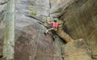 Climb and Rappel, Lower New River Gorge - Full Day