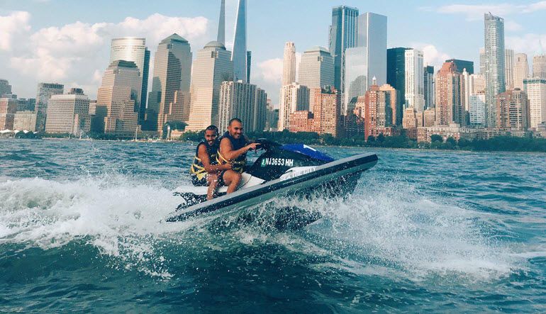 Jet Ski Tour New York City Friends