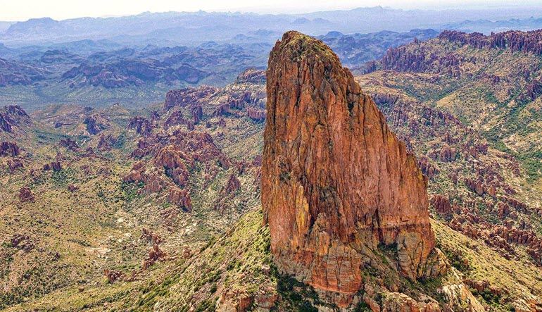 Helicopter Tour Phoenix Desert Lakes Views