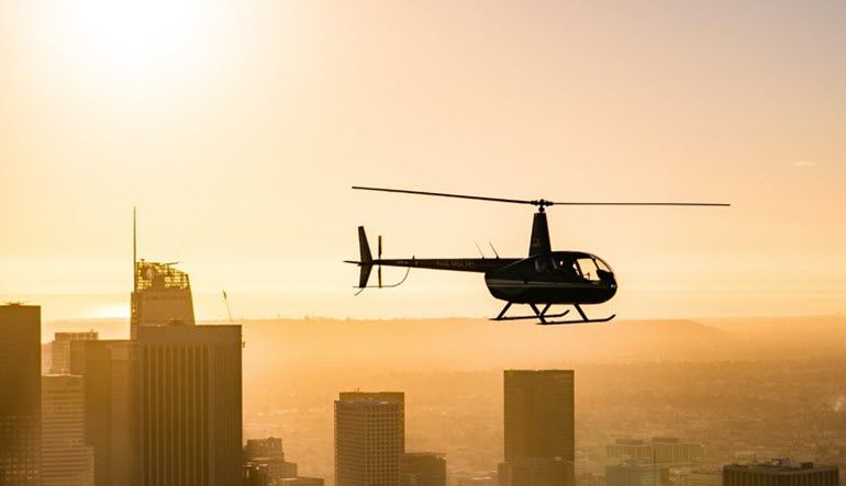 Private Helicopter Tour Los Angeles, Sunset Flight - 1 Hour