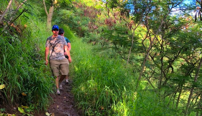 Beginners Guided Hike Oahu Walk Way