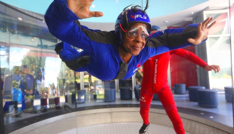 orlando iFly fly indoor skydiving vertical wind tunnel sky dive near me all ages
