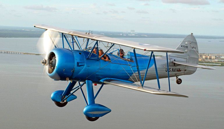 Biplane Aerobatic Flight Cocoa Beach - 17 Minute Flight