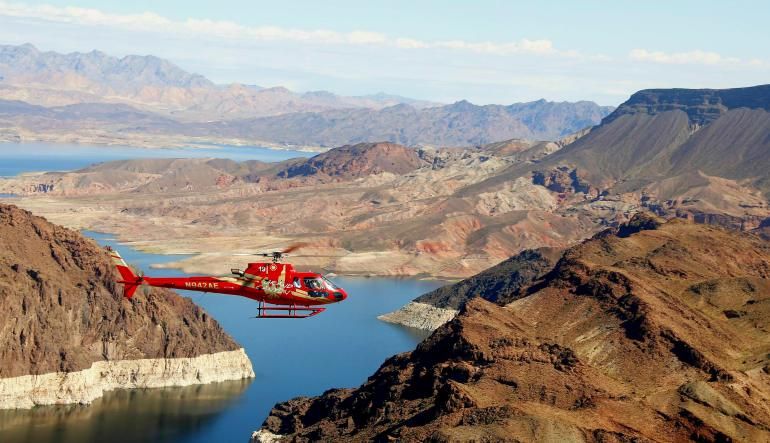 Grand Canyon Helicopter Tour Champagne Landing Champagne Las Vegas Strip ride