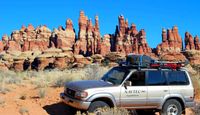 Canyonland's Island in the Sky 4x4 Tour, 4 Hours Rock Formations