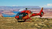 Grand Canyon Helicopter Tour Aircraft and Landscape