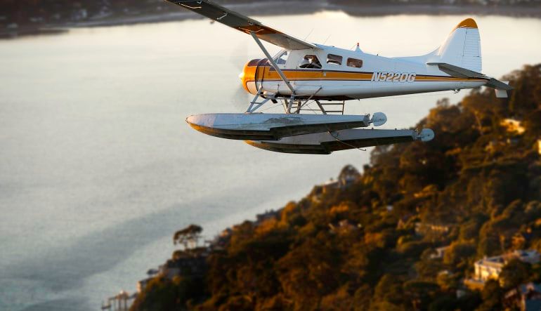 San Francisco Seaplane Ride, Golden Gate Tour - 30 Minutes Aircraft
