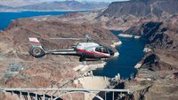 Grand Canyon Helicopter Ride with Canyon Floor Champagne Landing and Las Vegas Strip Tour hoover dam