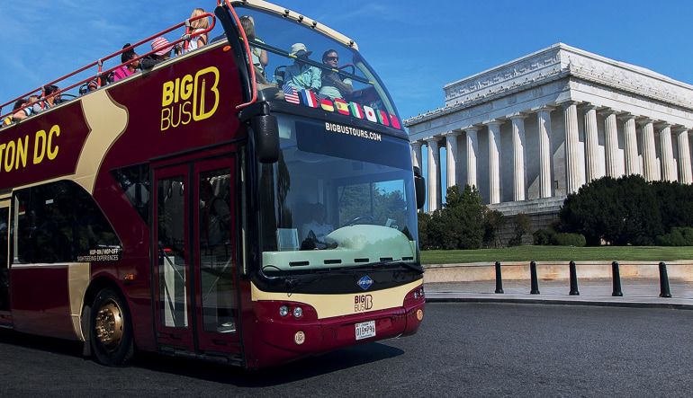Open-top Bus Tour Washington DC - 24 Hours