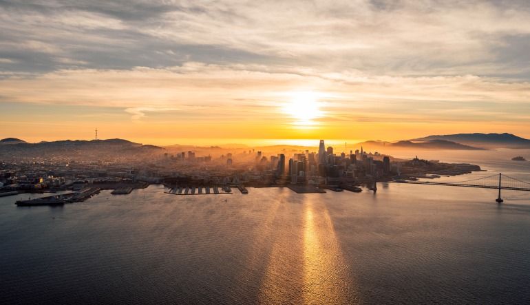 San Francisco Sunset Flight Flight