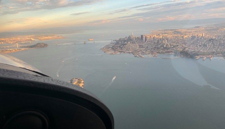 San Francisco Bay Area Scenic Flight - 1 Hour