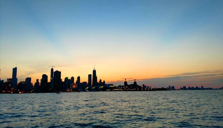 Chicago Sailing Private Charter Sunset - 2 Hours