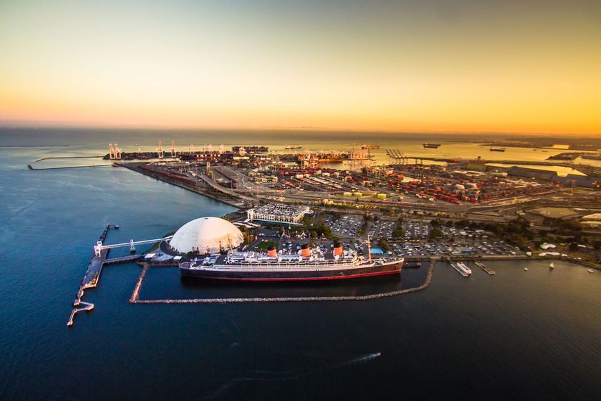 Queen Mary in Long Beach