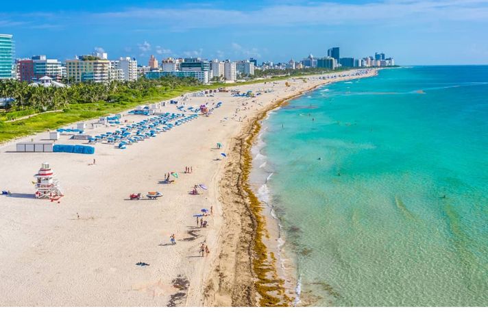 South Beach by Air