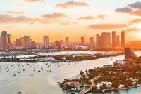 Miami Sunset Private Plane Tour - 50 Mins