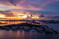 Miami Sunset Private Plane Tour - 50 Mins