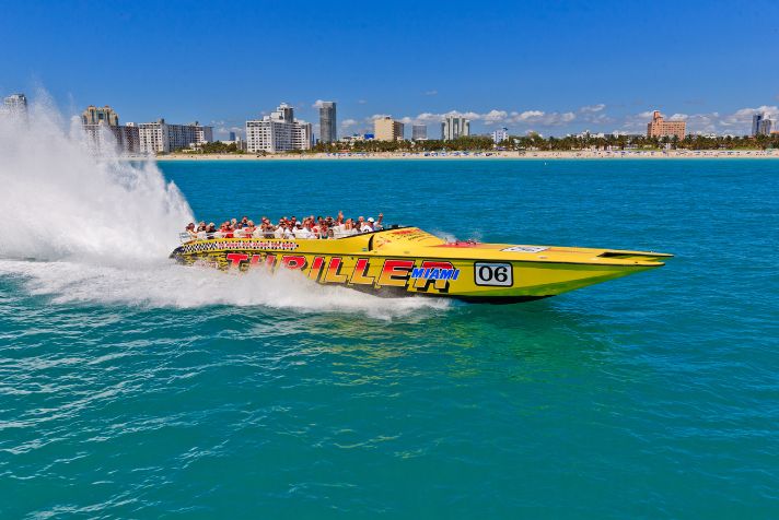 Speed Boat Ride Thriller Miami, 45 Minute