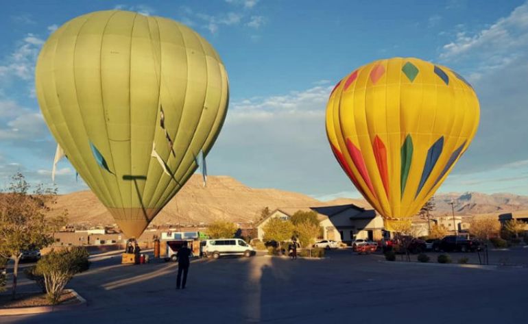 Hot Air Balloon Rides Las Vegas Pair