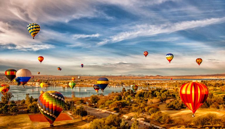 Hot Air Balloon Ride Nashville - 1 Hour Sunset Flight