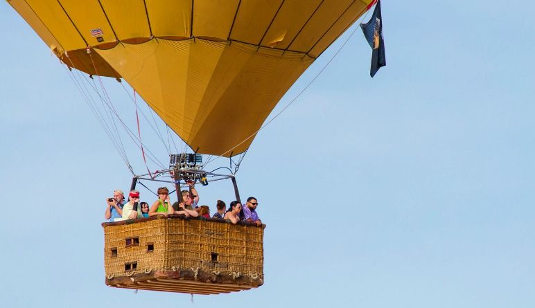 Semi Private Sunrise Hot Air Balloon Adventure, Las Vegas - 1 Hour