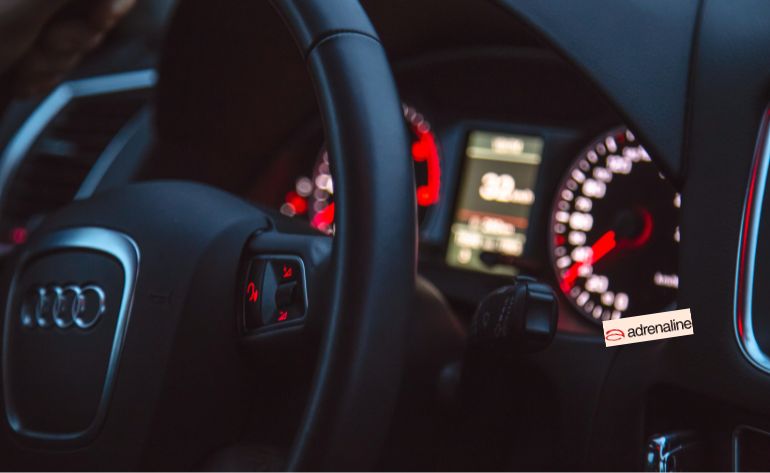 audi supercar dashboard