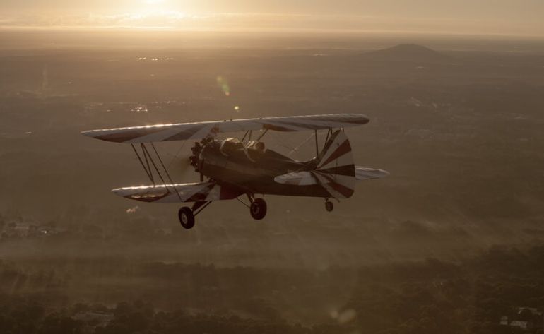 Biplane Ride at Sunset Atlanta Lake Lanier Tour - 53 Minutes
