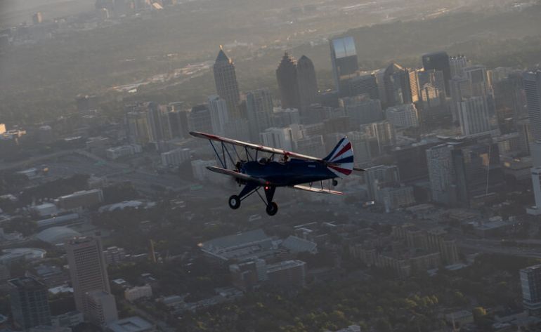 Private Biplane Ride for up to 2 Passengers Atlanta Tour - 25 Mins