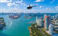 Private Helicopter Tour Complete Miami Flight - 50 Minutes
