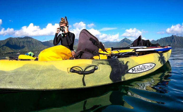 Oahu Hawaii Kayak and Reef Tour Kaneohe Bay 1