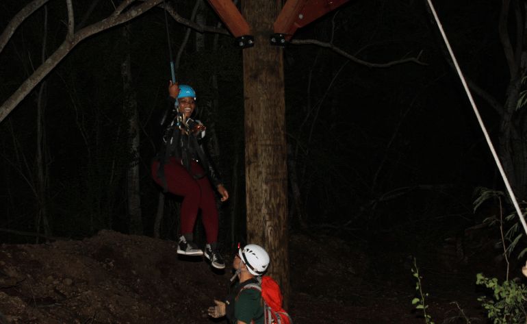 Sunset Zipline, S’mores, and Freefall at Coral Crater Adventure Park -3 Hours