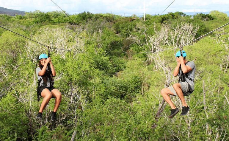 Zipline Tour at Coral Crater (6 Lines), Oahu - 2 Hours