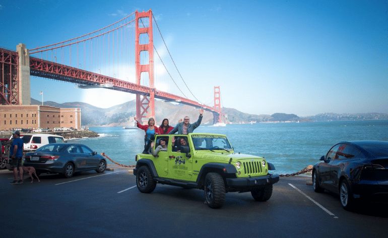 Private Muir Woods and Sausalito Tour in Open-Air Jeep - 2 Hours