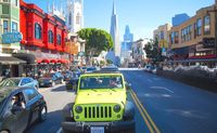 Private Sightseeing City Tour in Open-Air Jeep, San Francisco - 2 Hours