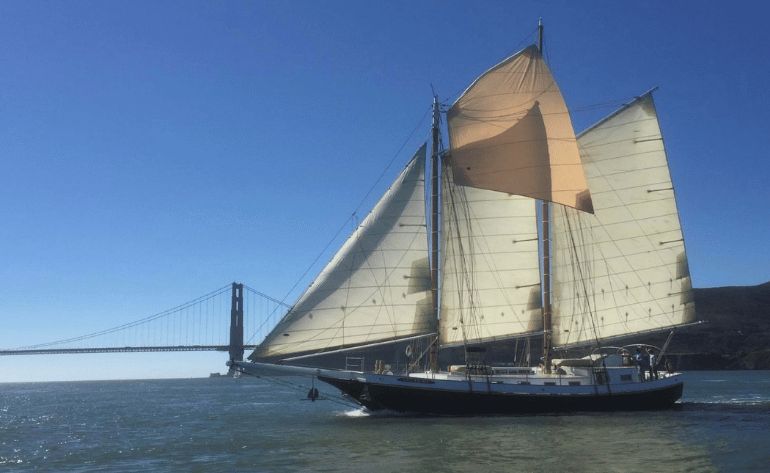 Private Tall Ship Charter San Francisco - 3 Hours (up to 49 People!)