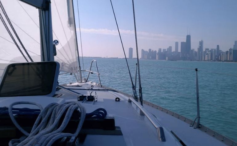 Private Morning Sailing on Lake Michigan, Chicago - 2 Hours (up to 6 People!)