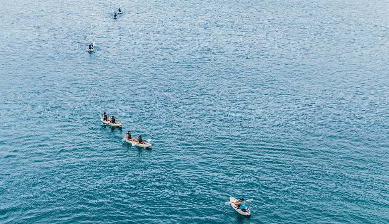 Tandem Kayak Tour La Jolla Ocean