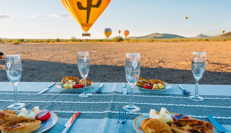 Hot Air Balloon Private Ride Phoenix, Sonoran Desert - 1 Hour