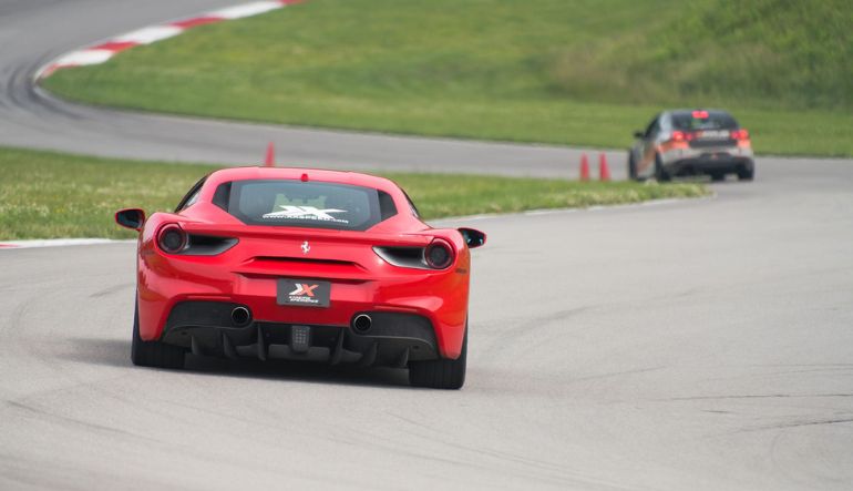 Ferrari 488 GTB 3 Lap Drive, New Hampshire Motor Speedway