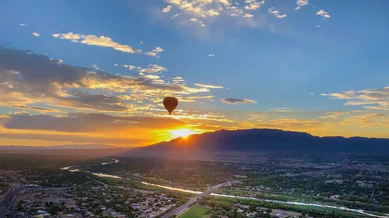Hot Air Balloon Ride Phoenix, Sunset - 1 Hour Flight