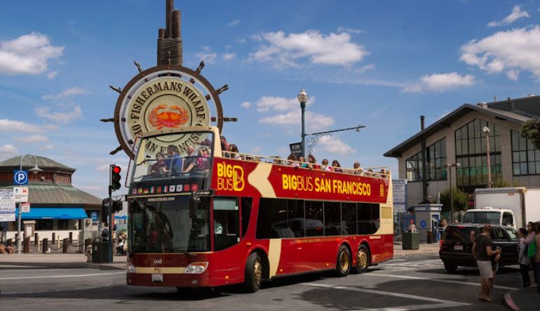 Open-top Bus Tour San Francisco - 24 Hours