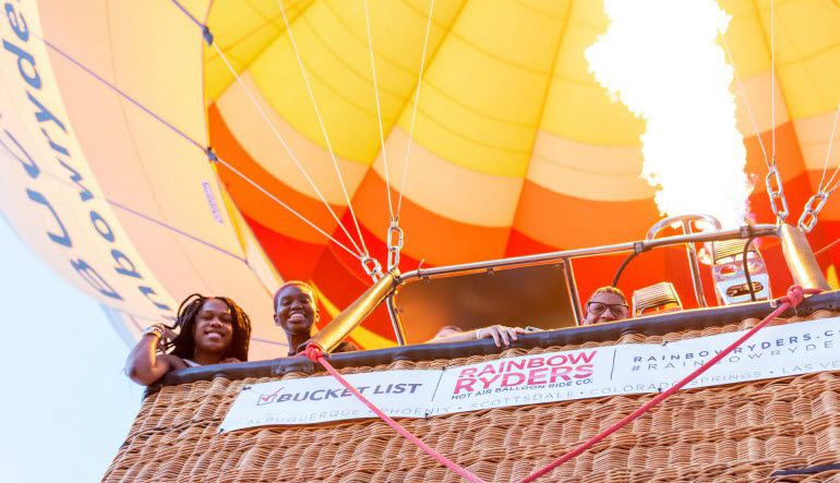 Hot Air Balloon Ride Phoenix, Sunset - 1 Hour Flight