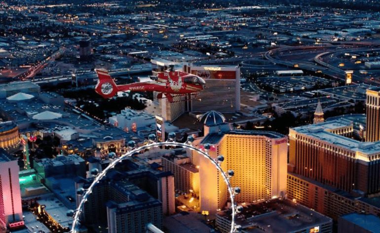 Vegas Strip Helicopter Tour and Neon Museum