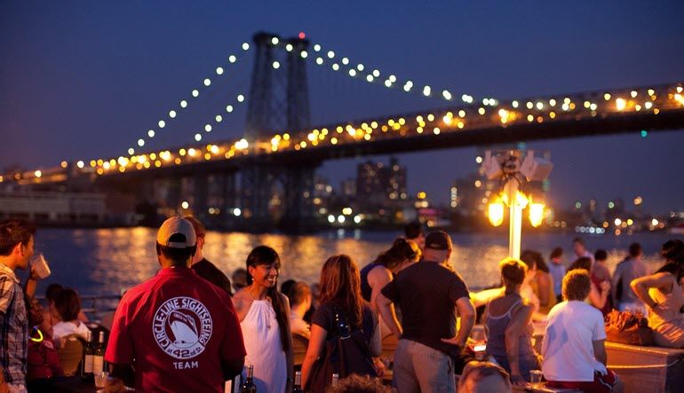 New York City Night Time Harbor Cruise, 2 Hours