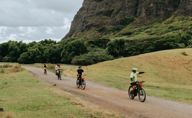 Oahu E-Bike Guided Adventure, Kualoa Ranch - 2 Hours