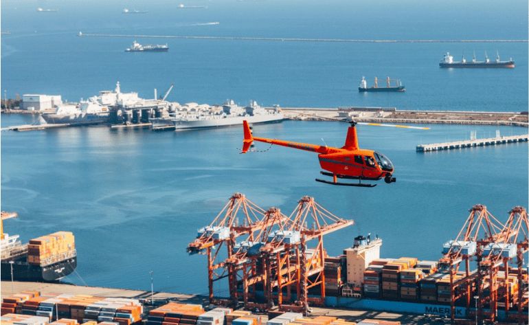 Helicopter Tour Long Beach and Harbor Tour - 20 Minutes