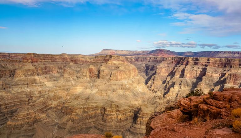 Helicopter Ride Grand Canyon West with Landing and Boat with West Rim Entrance - 1 Hour