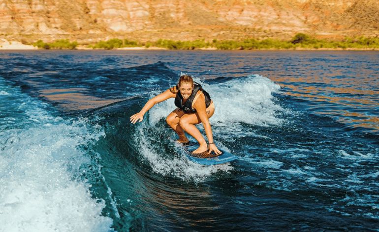 Surf Boat Tour Rental with Captain, Quail Creek State Park - 2 Hours