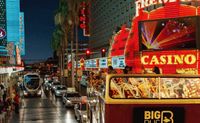 Open-Top Bus Night Tour and Fly LINQ Zipline Experience, Las Vegas - 3 Hours