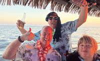Sunset Scenic Cruise Tiki Boat Tour, New York - 90 Minutes